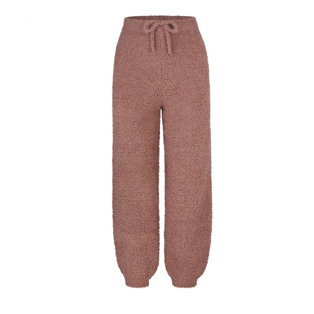 SKIMS cozy knit jogger - rose clay